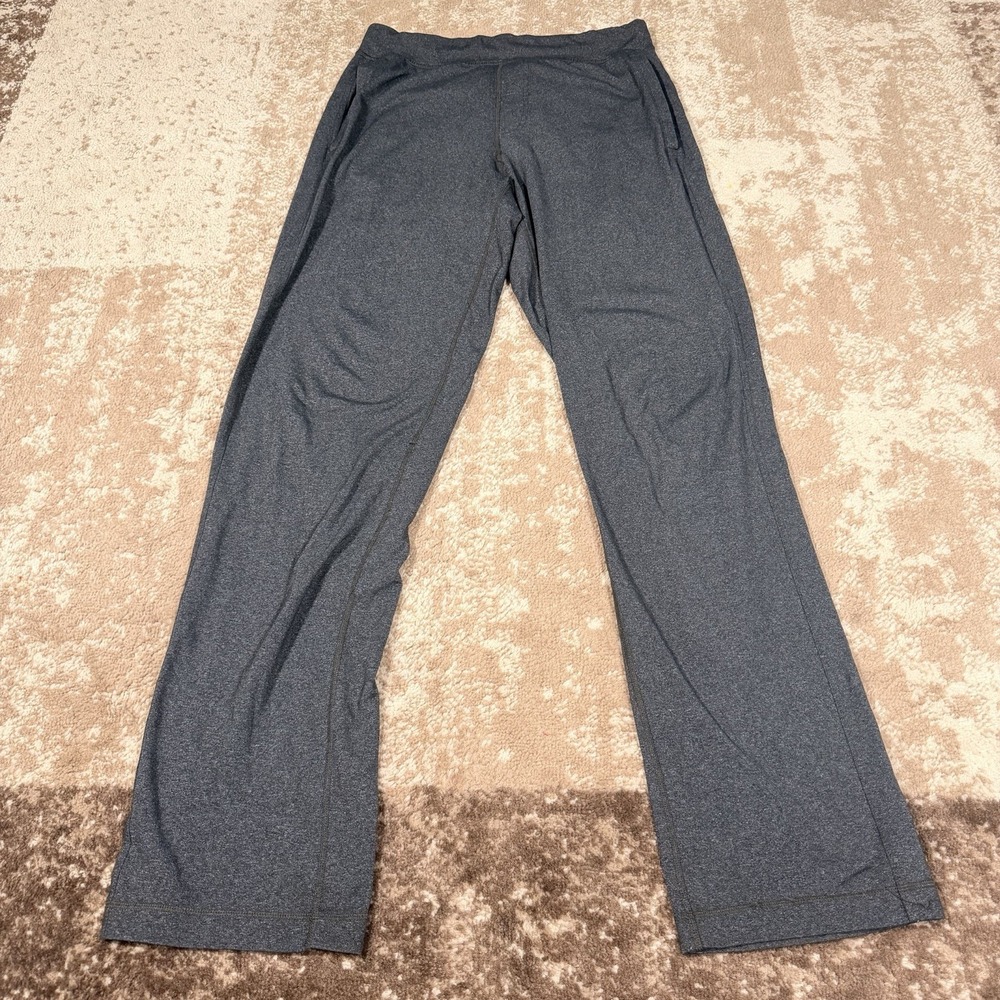Lululemon Kung Fu Pant Lounge Sweatpants Men's Large-Tall Gray Travel Stretch